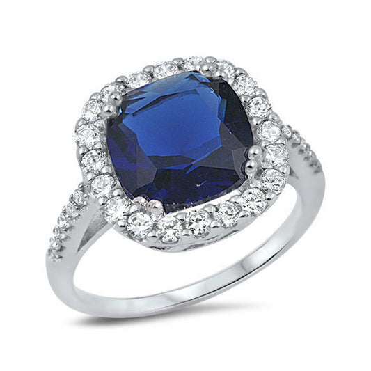 Silver CZ Ring