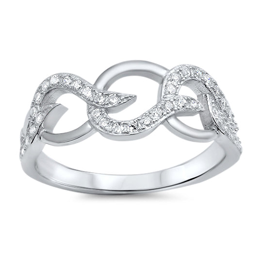 Silver CZ Ring