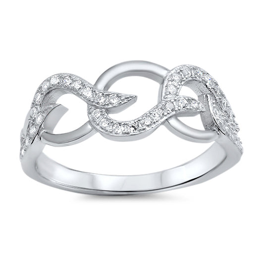 Silver CZ Ring