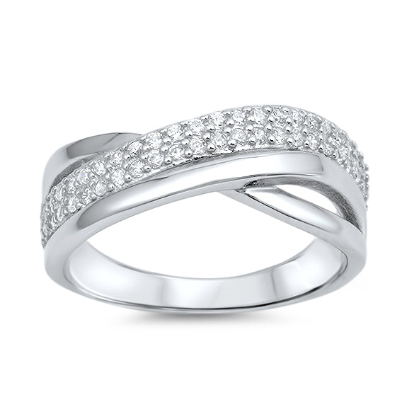 Silver CZ Ring