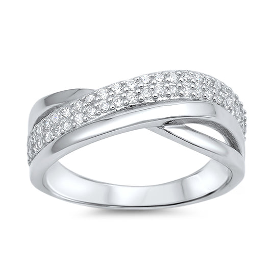 Silver CZ Ring