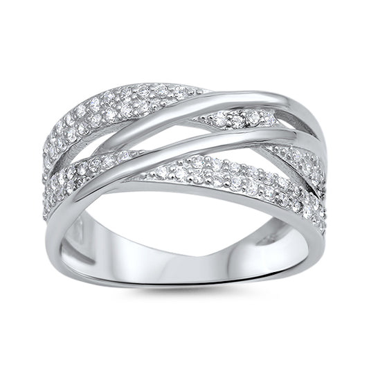 Silver CZ Ring