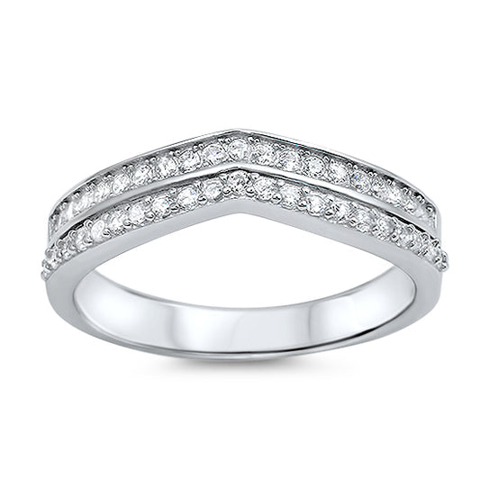 Silver CZ Ring