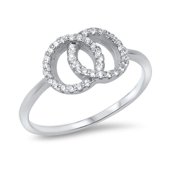 Silver CZ Ring