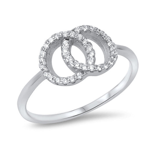 Silver CZ Ring