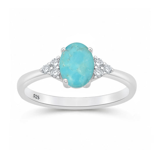 Silver Stone Ring