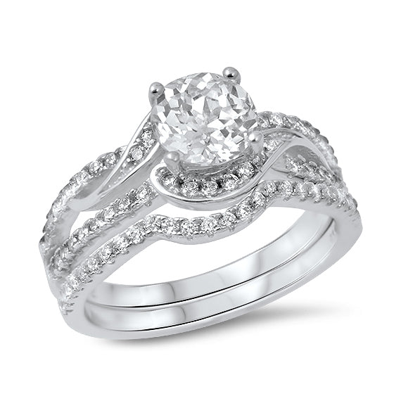 Silver CZ Ring