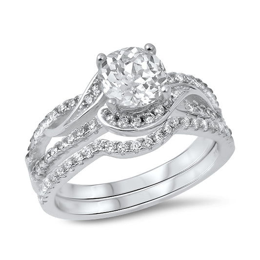 Silver CZ Ring