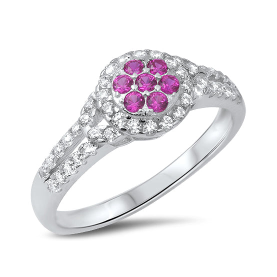Silver CZ Ring