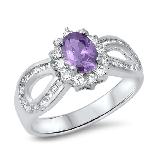 Silver CZ Ring