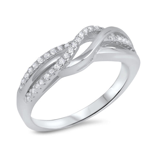 Silver CZ Ring