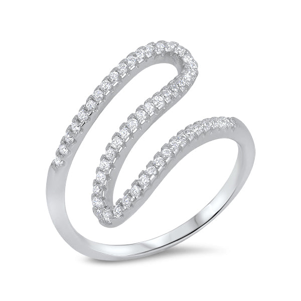 Silver CZ Ring