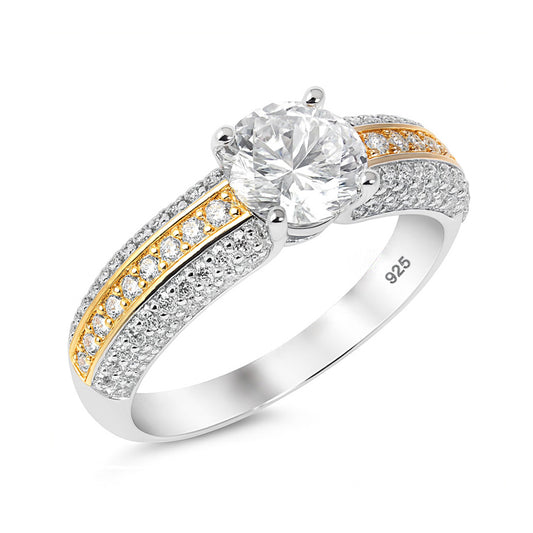 Silver CZ Ring