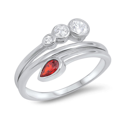 Silver CZ Ring