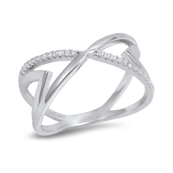 Silver CZ Ring