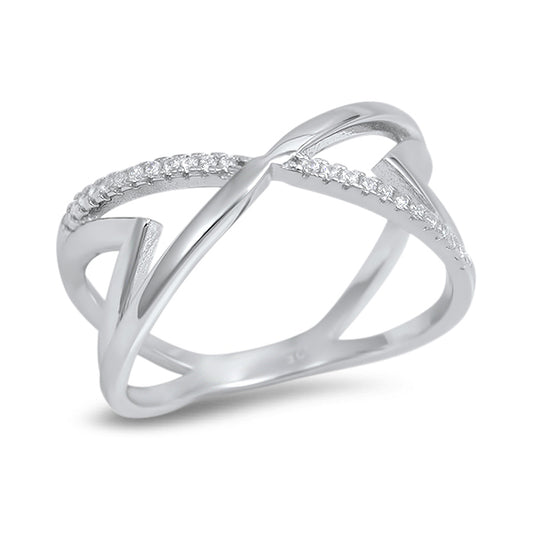 Silver CZ Ring