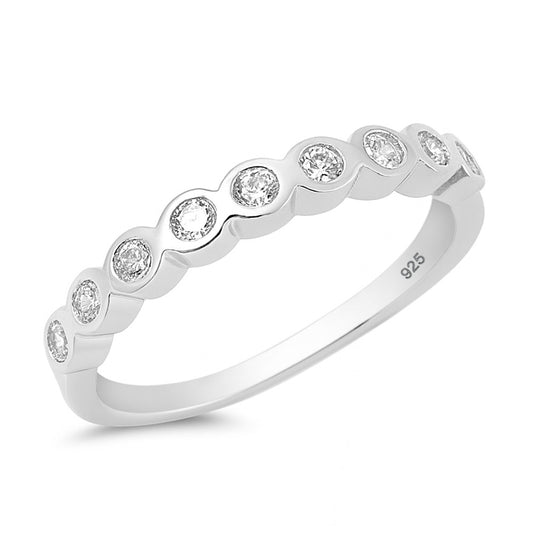 Silver CZ Ring