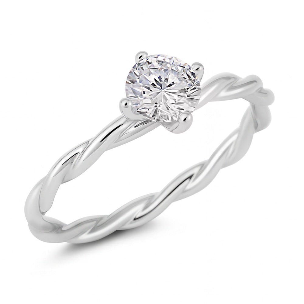 Silver CZ Ring