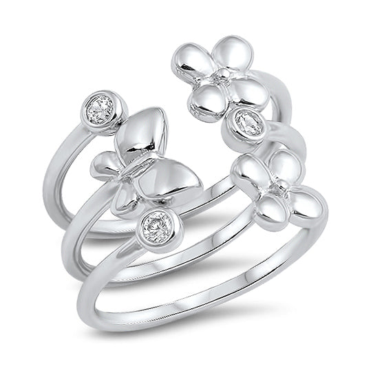 Silver CZ Ring