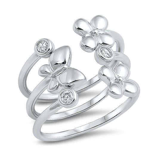 Silver CZ Ring
