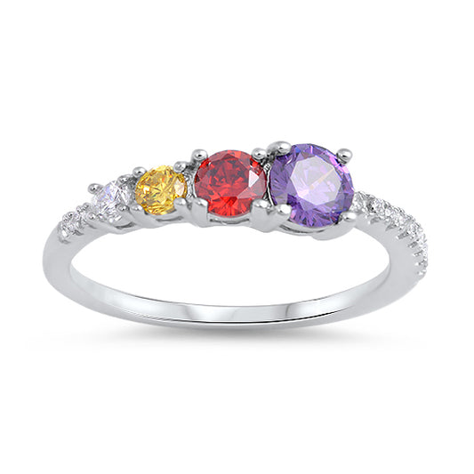 Silver CZ Ring