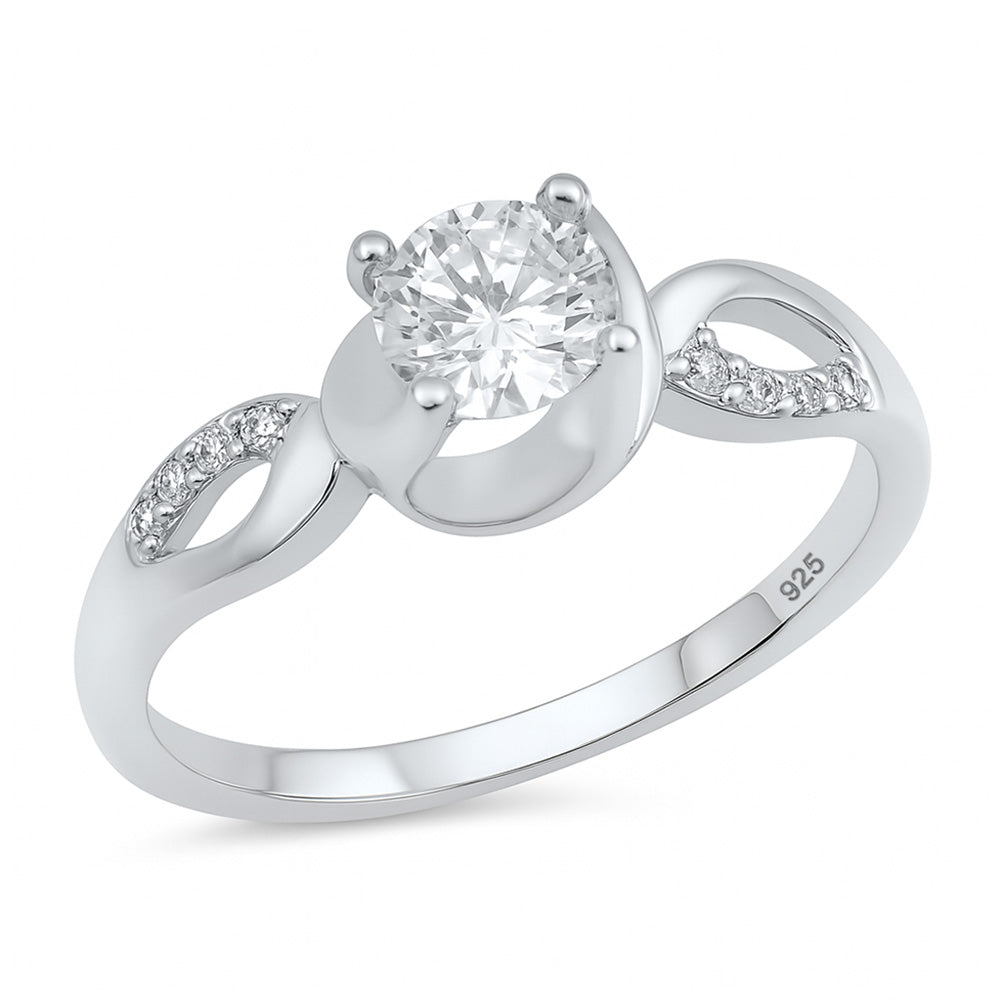 Silver CZ Ring