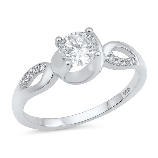 Silver CZ Ring