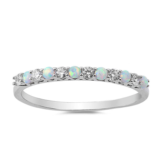 Silver Ring W/ CZ