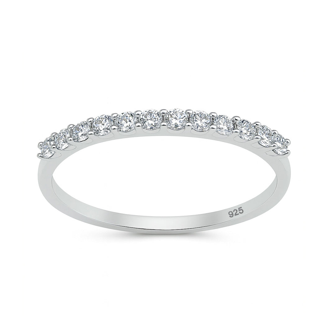 Silver Ring W/ CZ