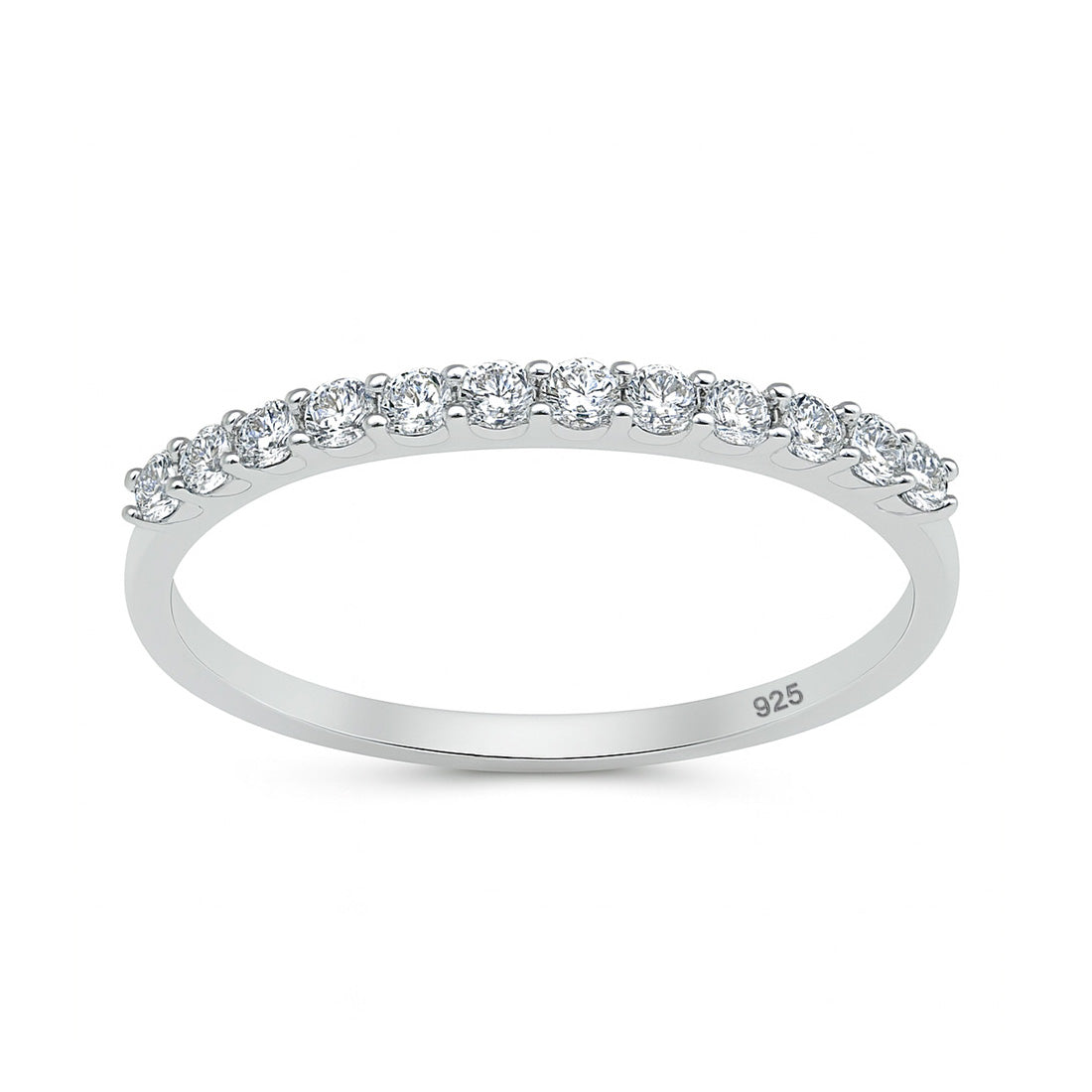 Silver Ring W/ CZ