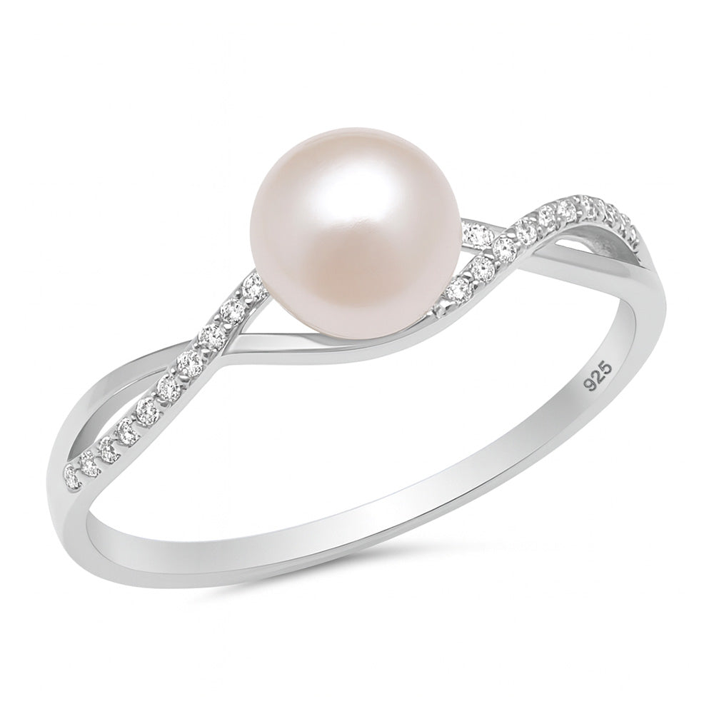Silver CZ Ring