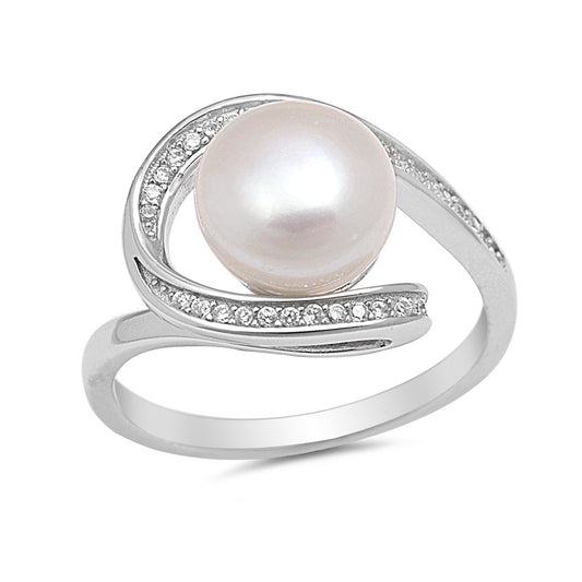 Silver CZ Ring
