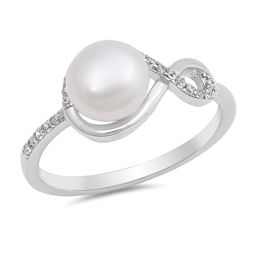Silver Ring W/ CZ