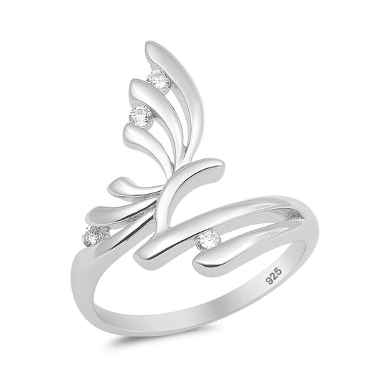 Silver CZ Ring