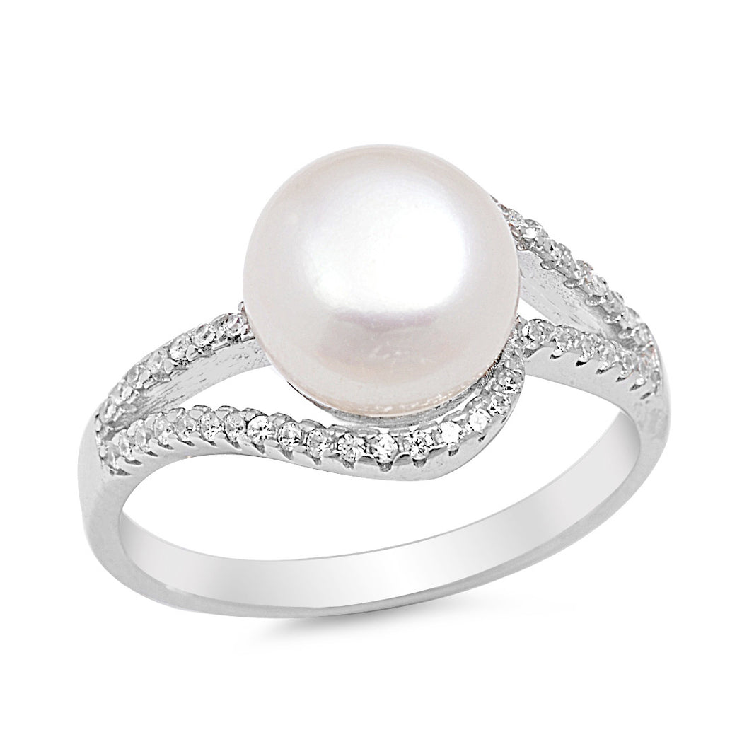Silver CZ Ring