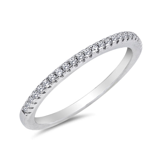 Silver Ring W/ CZ