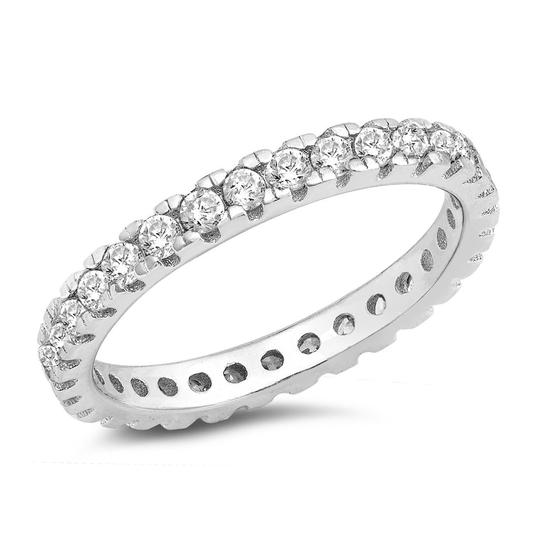 Silver Ring W/ CZ