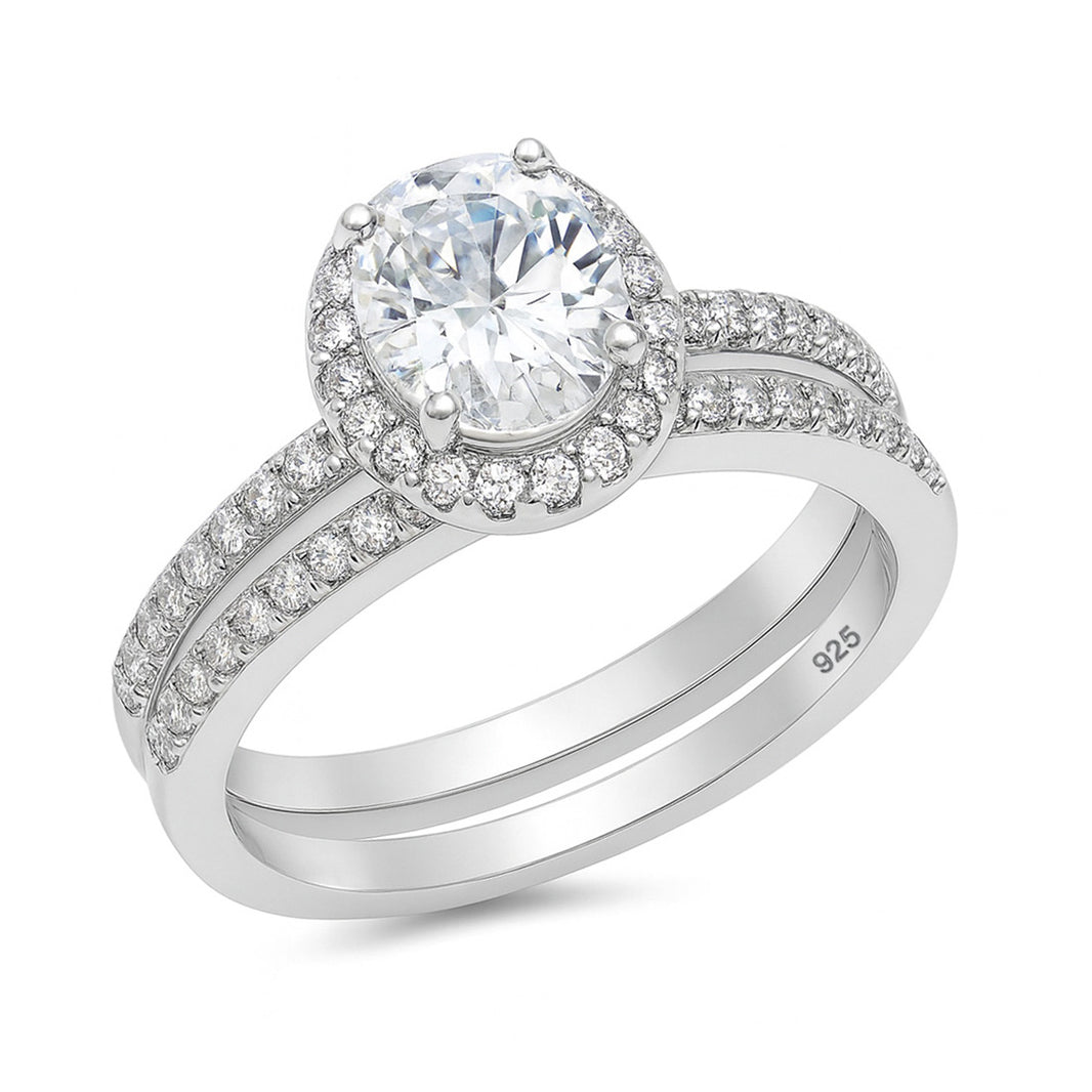 Silver CZ Ring