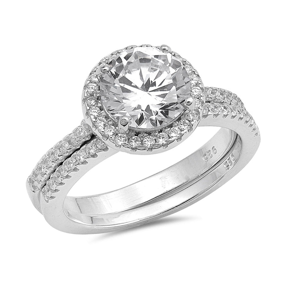 Silver CZ Ring