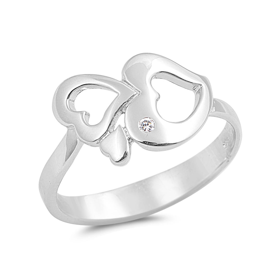 Silver CZ Ring