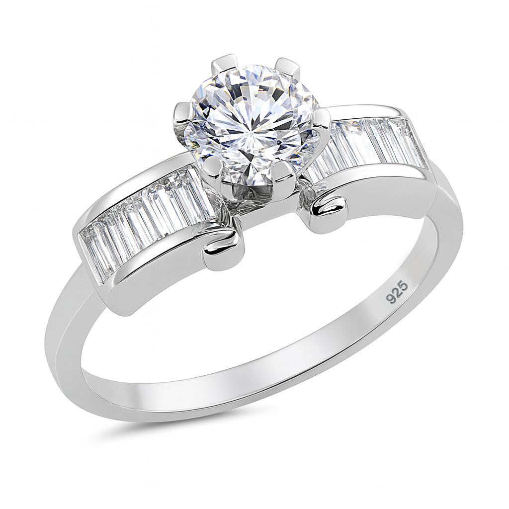 Silver CZ Ring