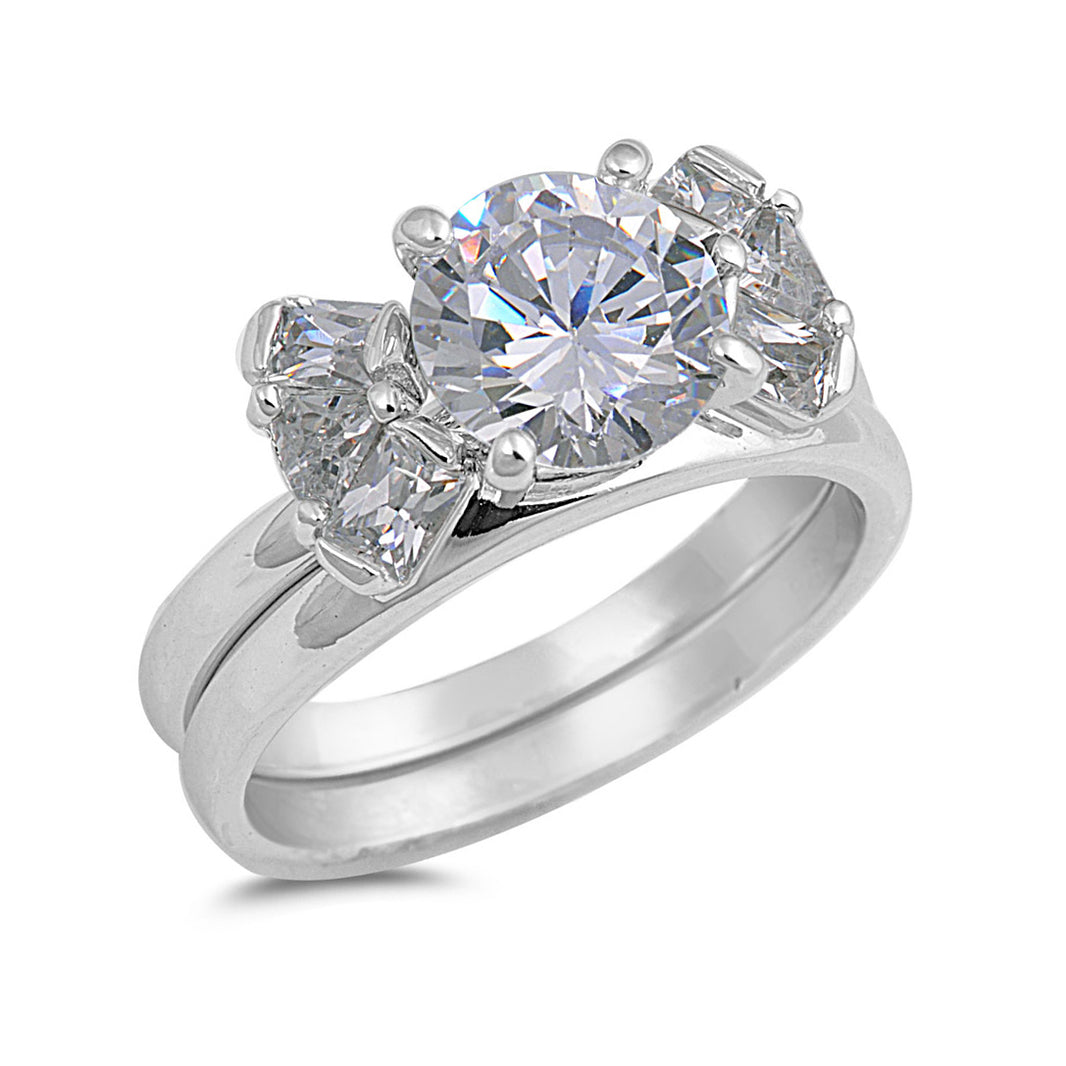 Silver CZ Ring