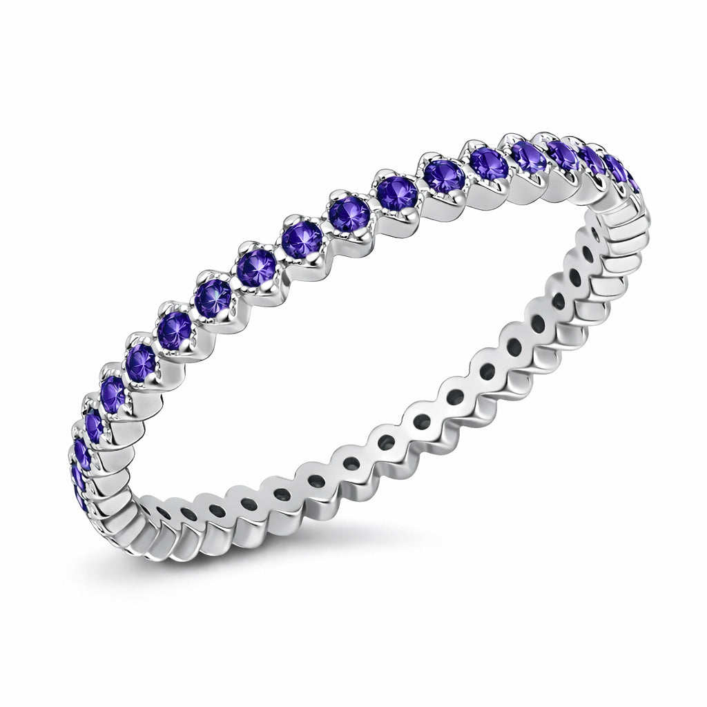 Silver Ring W/ CZ