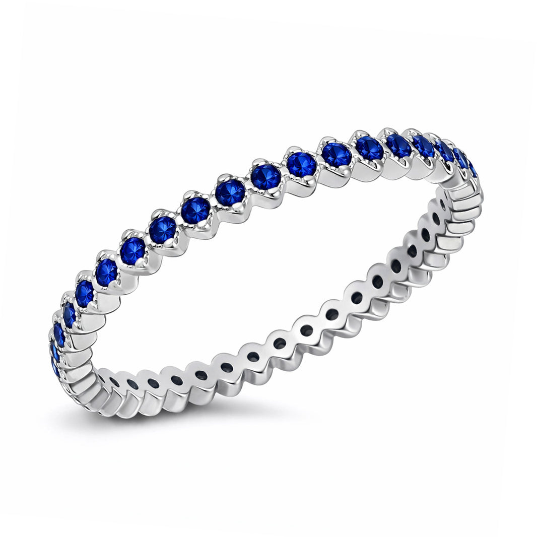 Silver Ring W/ CZ
