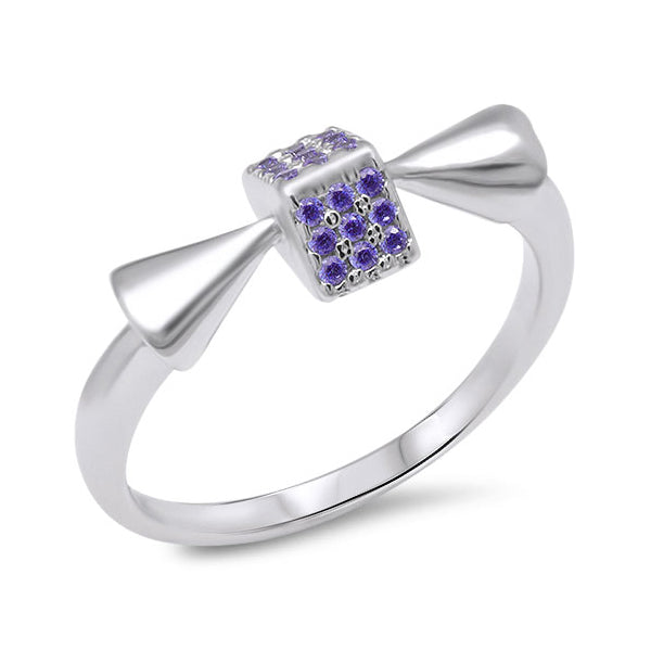 Silver Ring W/ CZ