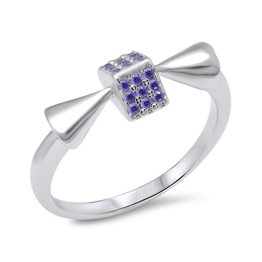 Silver Ring W/ CZ
