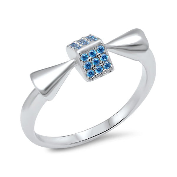 Silver Ring W/ CZ