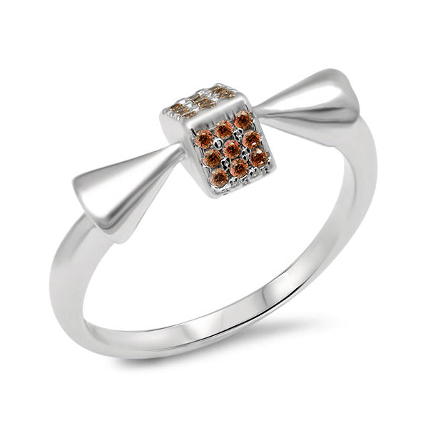 Silver Ring W/ CZ