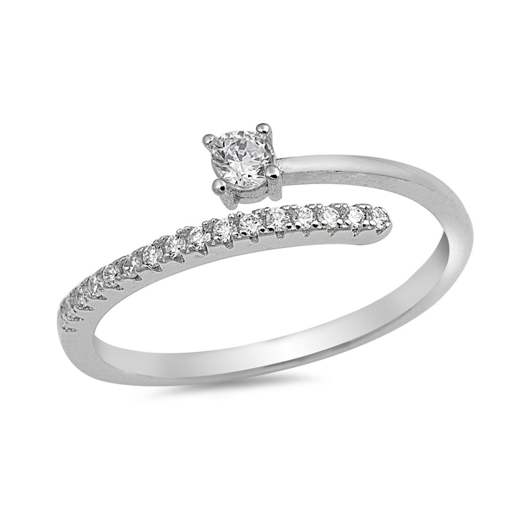 Silver Ring W/ CZ