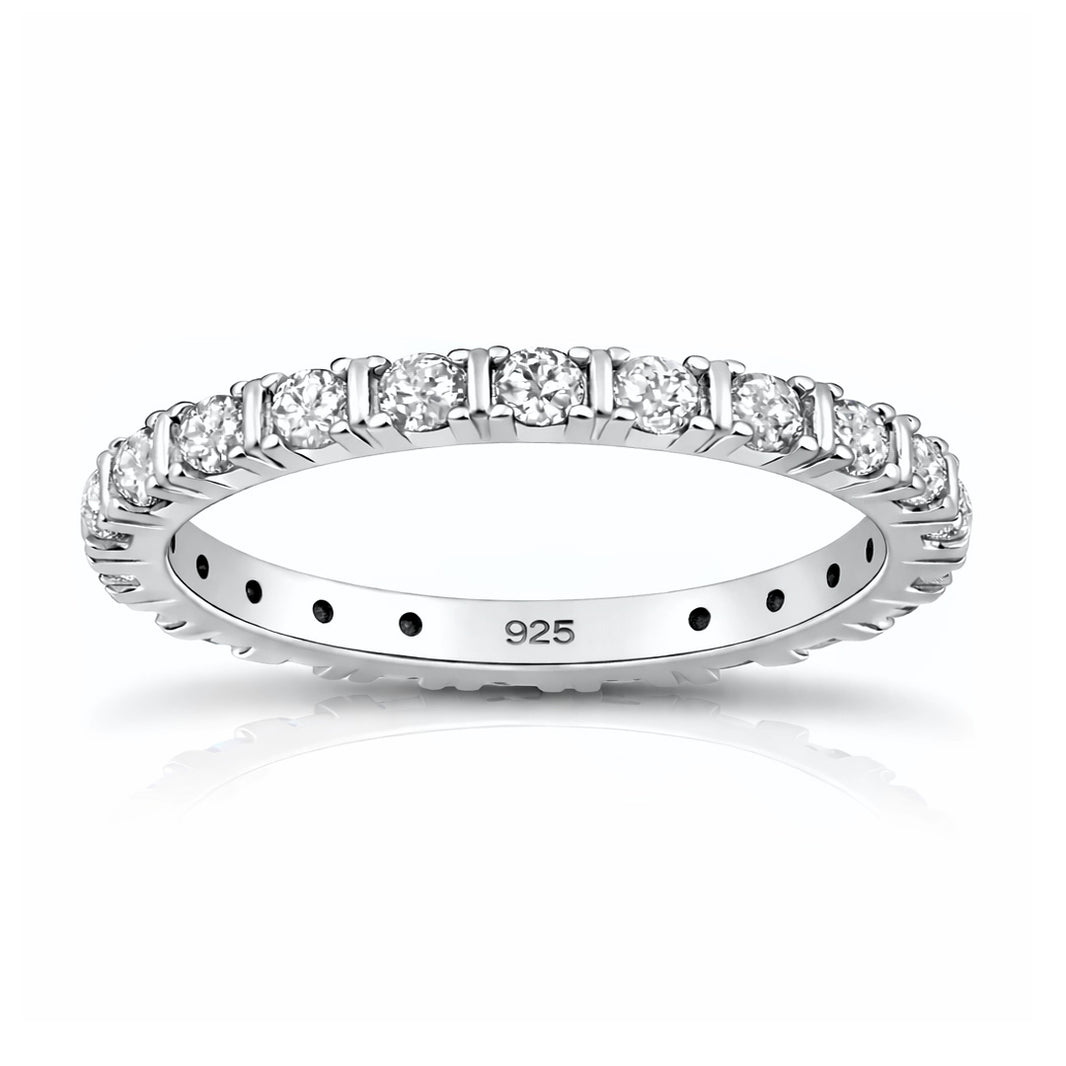 Silver CZ Ring
